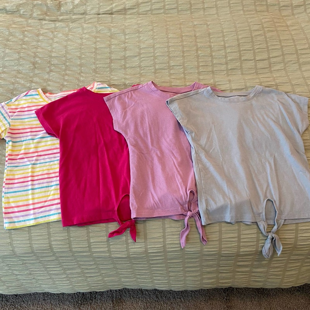 Children’s Place tee shirts, size 5/6, lot of 4